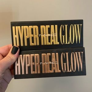 Mac hyper real glow palettes